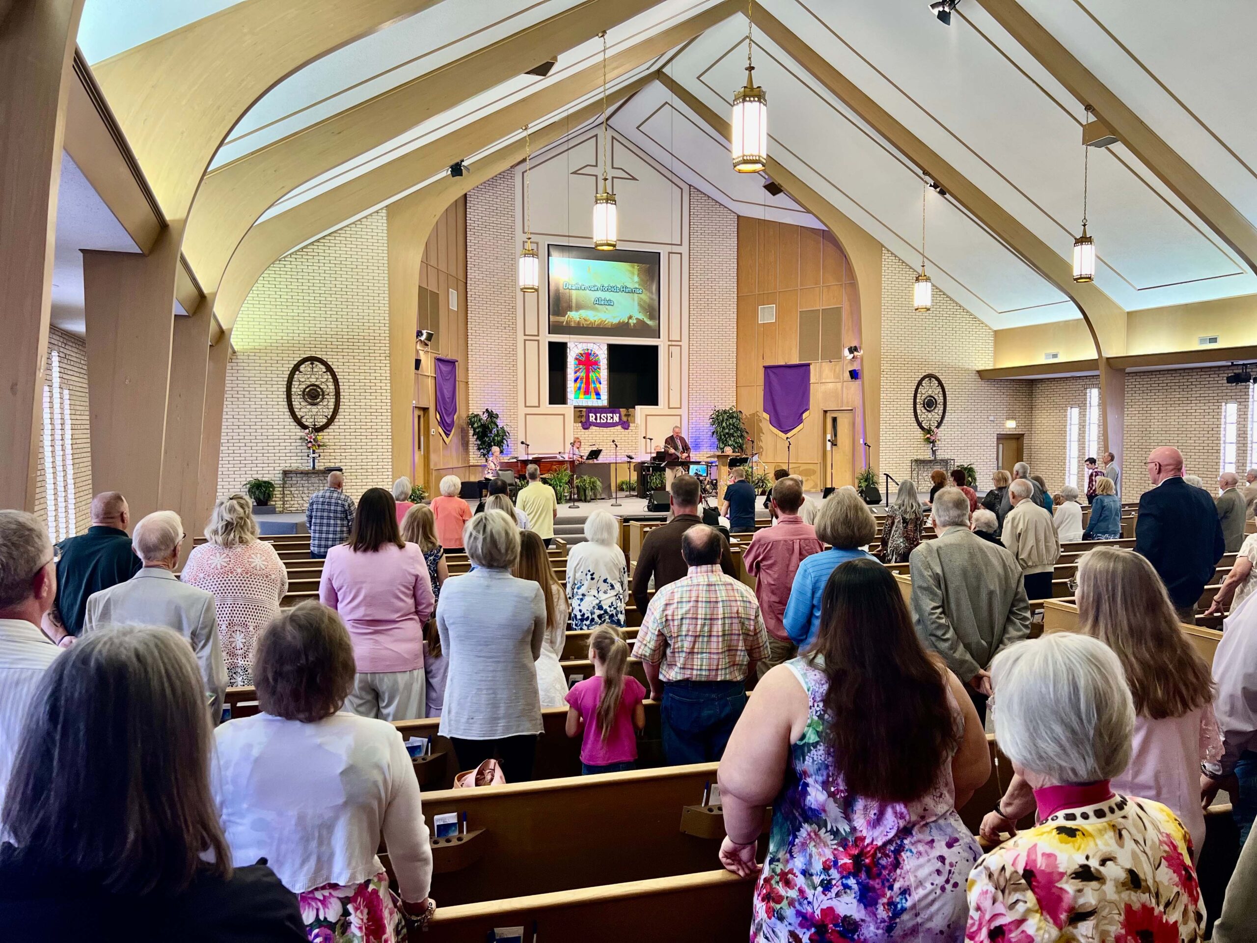 Second Baptist Church of Amarillo, TX Sanctuary Easter 2024